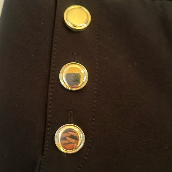 Derek Lam 10 Crosby Robertson Crop Flare Pants Black Size 10 NWT $395 - Picture 8 of 13